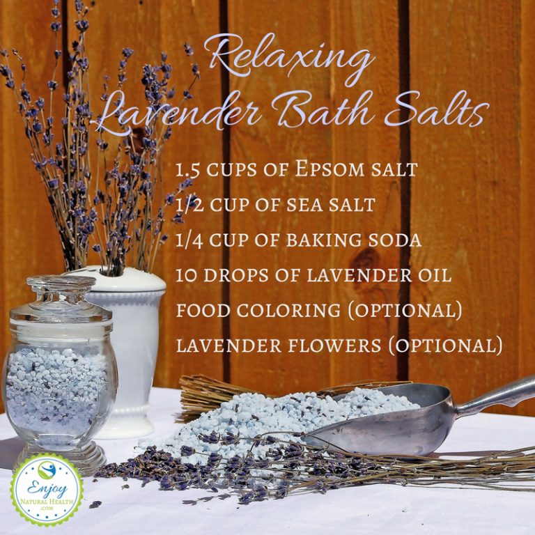 Simple Bath Salt Recipes For Detox, Relaxation Or Energizing! Enjoy